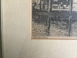 Marius Johannes Janssen - Dordrecht: “Groothoofdpoort”. kopen? Bied vanaf 20!