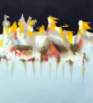 Jean Richardson - Prachtige en zeer grote ets, Valiant Legion 50/99 - 1997 - 21970 verkocht voor € 250!