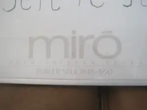 Joan Miro - Parler Seul. kopen? Bied vanaf 35!