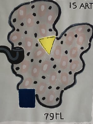 Reinier Lucassen - IS ART met lijst en museumglas kopen? Bied vanaf 245!