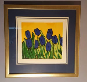 Jocke Overwater - Tulpen Blauw kopen? Bied vanaf 60!