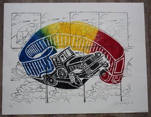 Frenk van Heeswijk - Litho - 1996 kopen? Bied vanaf 35!