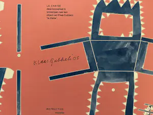 Klaas Gubbels - BOUWPLAAT “LA CHAISE” kopen? Bied vanaf 50!