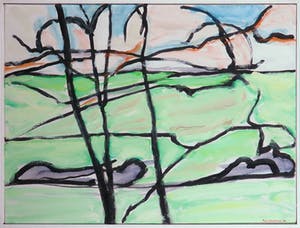 Paul Overhaus - Olieverf op doek, Ardennen I - Ingelijst kopen? Bied vanaf 60!