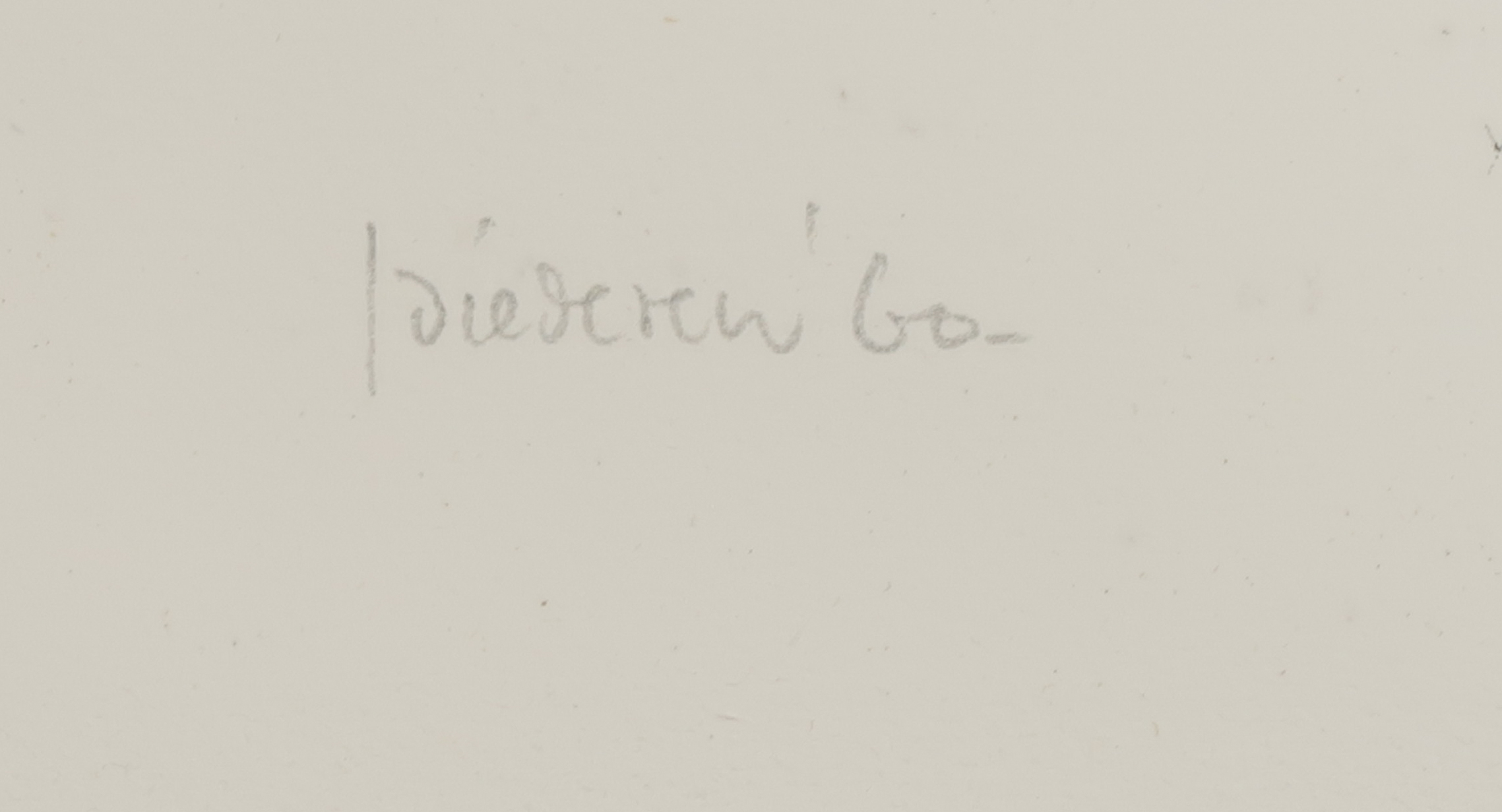 Jef Diederen - Litho, Zonder titel kopen? Bied vanaf 35!