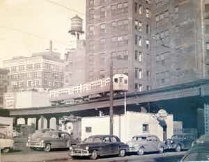 Niet of onleesbaar gesigneerd - Vintage Foto uit de metro in New York verkocht voor € 10!