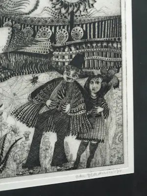 Hans van Draanen - Ets , Zonder titel - 1971 kopen? Bied vanaf 1!