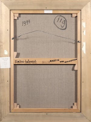 Martin van Wordragen - Olieverf op doek, Rimboe-tafereel - Ingelijst kopen? Bied vanaf 300!