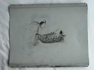 Metten Koornstra - Originele drukplaat , “Clowns” – 1967 kopen? Bied vanaf 25!