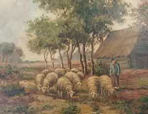 Adriaan Marinus Geijp - schapen op de hei kopen? Bied vanaf 325!