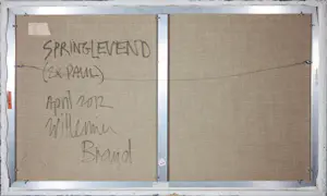 Willemien Brand - Gemengde techniek op doek, Springlevend - (Zeer groot) kopen? Bied vanaf 300!