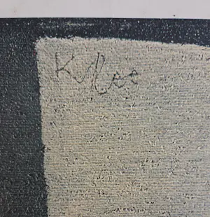 Paul Klee - Bluhendes. Grote affiche. Drukgesigneerd. kopen? Bied vanaf 99!