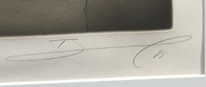 Olivier Beijn - Lithografie, Zonder Titel - Ingelijst kopen? Bied vanaf 1!