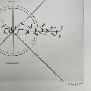 Michel Seuphor - Droge naald - Zelden aangeboden - Kleine oplage - 28/50 kopen? Bied vanaf 75!