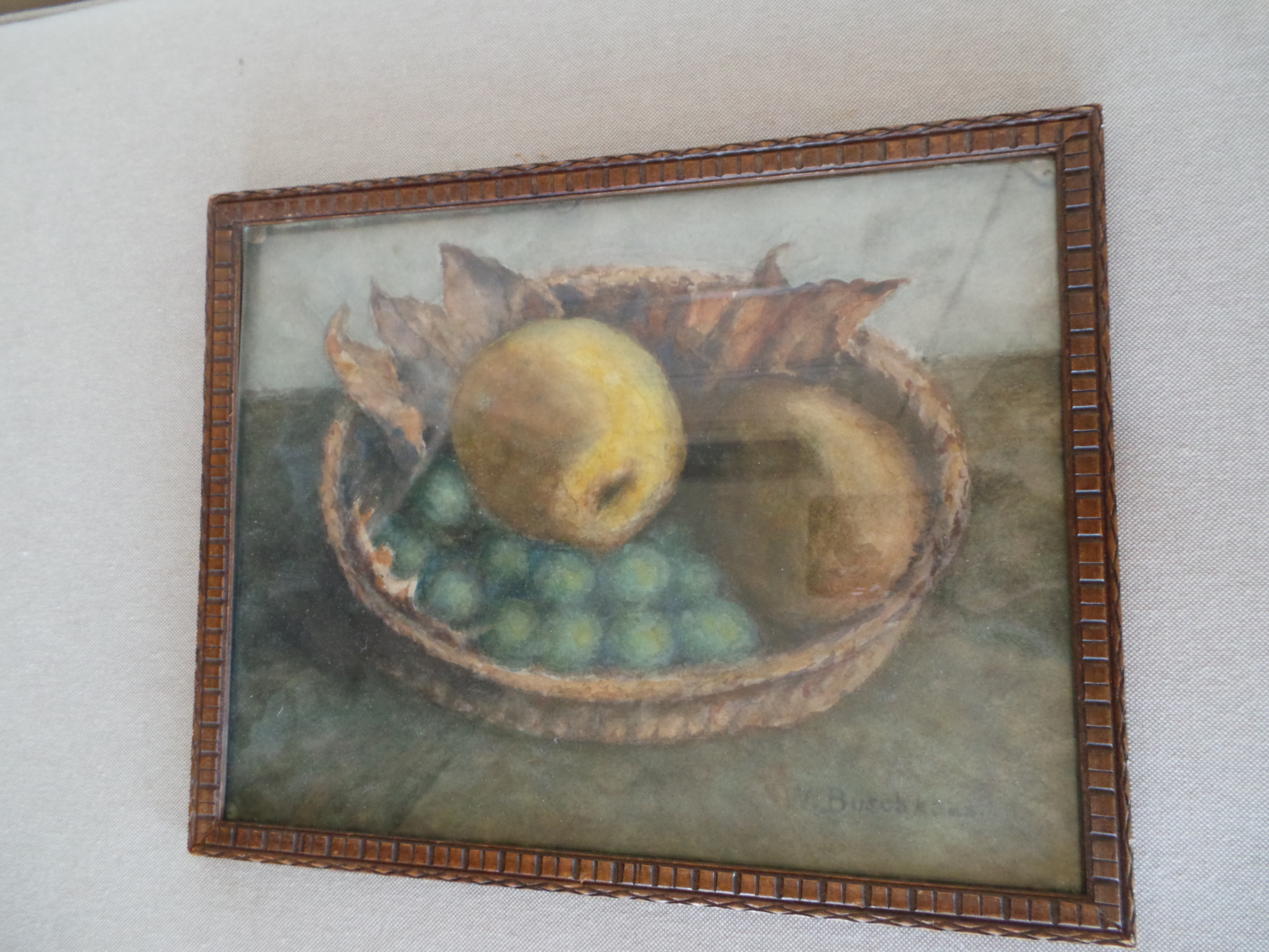 Niet of onleesbaar gesigneerd - Fruitstilleven  kopen? Bied vanaf 1!