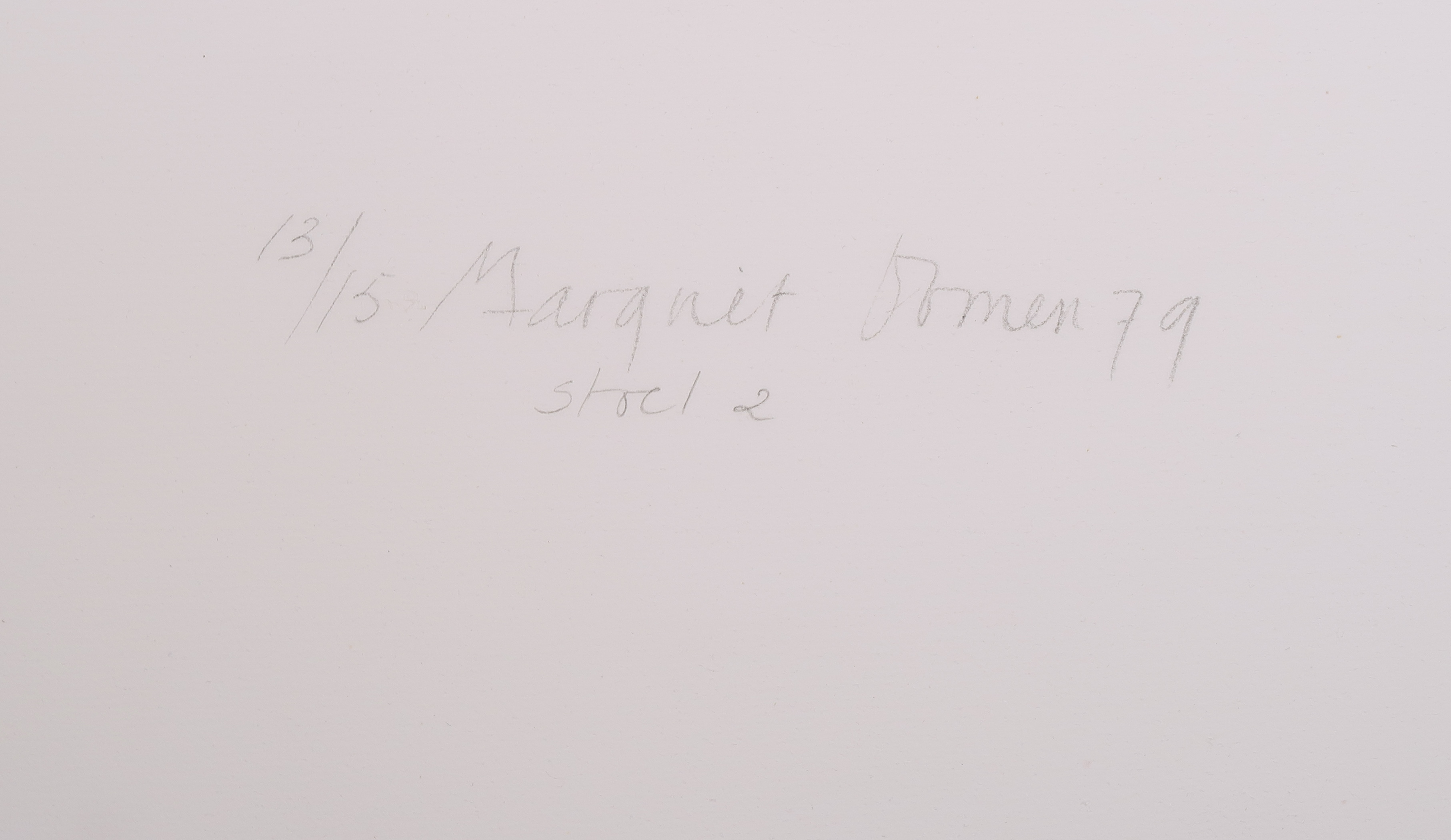 Margriet Oomen - Litho, Stoel 2 kopen? Bied vanaf 1!