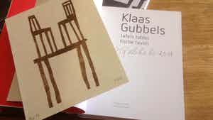 Klaas Gubbels - Tafels tisches verkocht voor € 295!