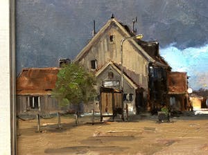 Frits Goosen - Wachten op de trein kopen? Bied vanaf 300!