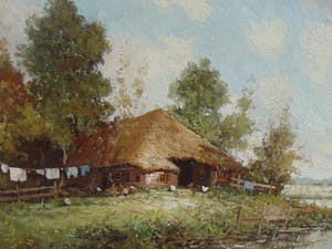 Rob de Haan - Polderlandschap kopen? Bied vanaf 100!