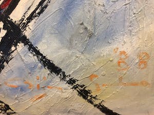 Gerard Bijnens - Abstract werk kopen? Bied vanaf 50!