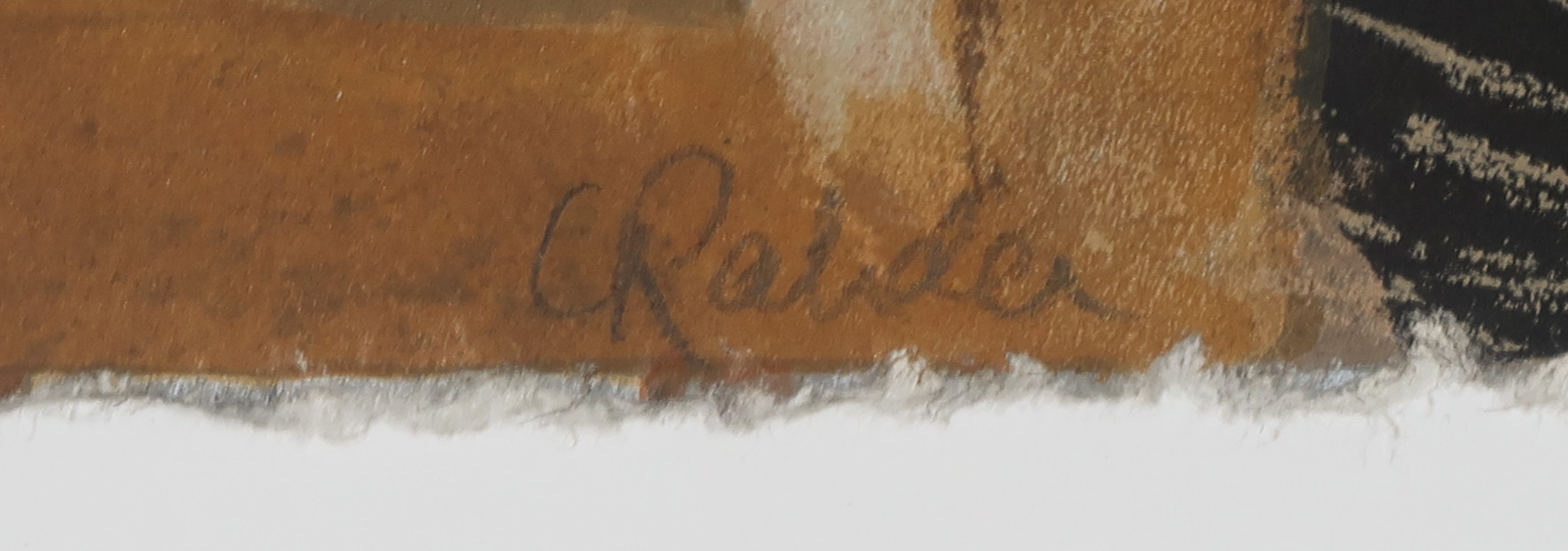 Liesbeth Rahder - Zeefdruk, Kat en figuur kopen? Bied vanaf 35!