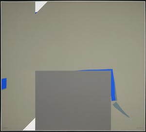 Hans Landsaat - Zeefdruk, Zonder titel kopen? Bied vanaf 1!