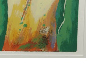 Roel Hofman - Zeefdruk, Tulpen II - Ingelijst (Groot) kopen? Bied vanaf 20!