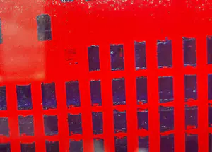 Pim Lenos - Olieverf op papier, Geometrische compositie - Ingelijst (Groot) kopen? Bied vanaf 350!