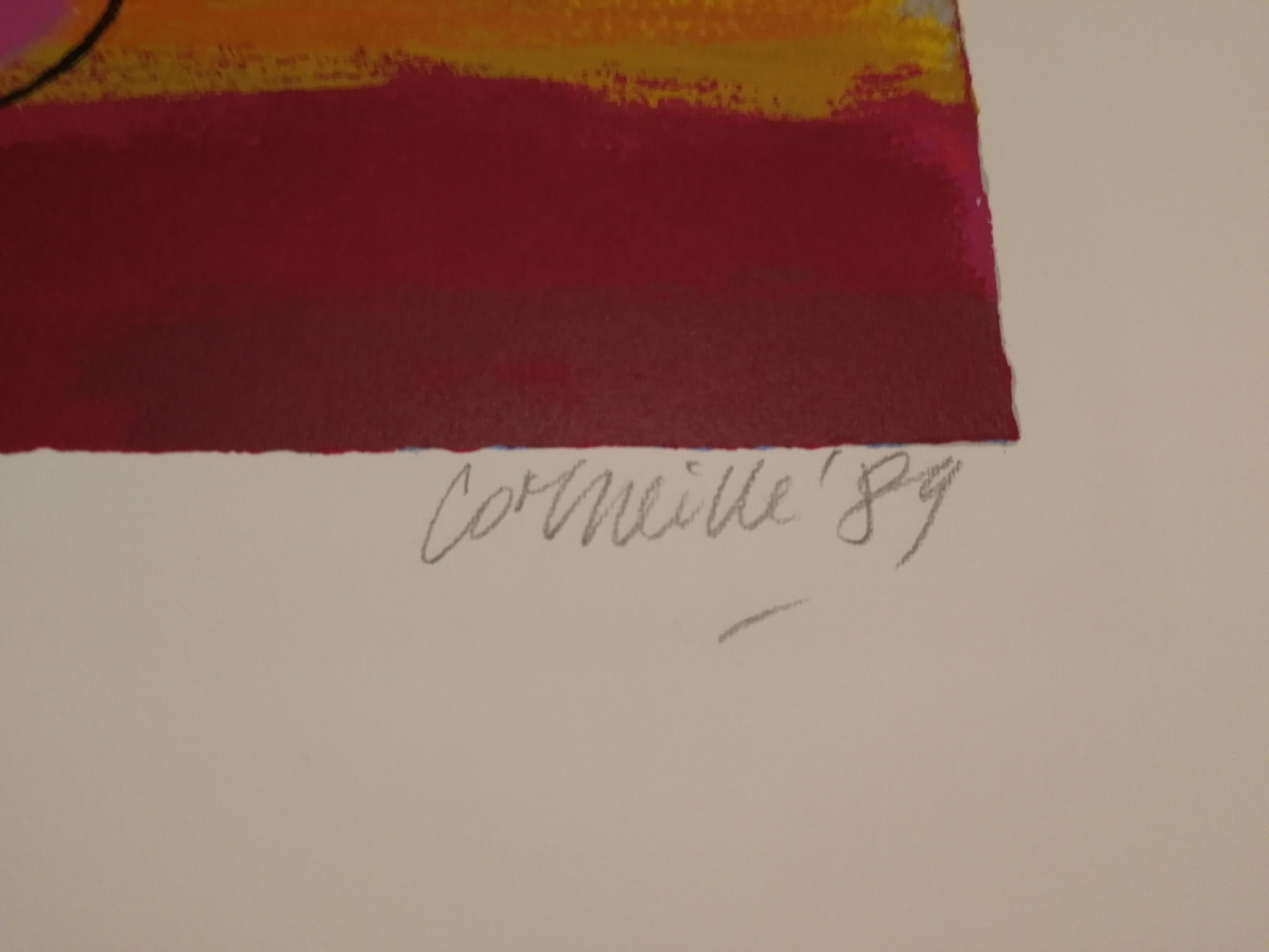 Corneille - Rêves Peints - Handgesigneerde Litho - 1989 - groot formaat kopen? Bied vanaf 175!