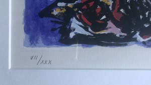 Theo Wolvecamp - Abstracte voorstelling kopen? Bied vanaf 275!