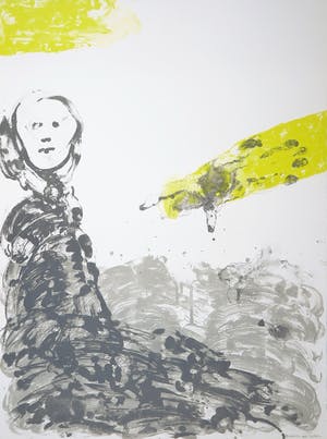 Jef Diederen - Litho afkomstig uit een serie naar teksten van Lucebert kopen? Bied vanaf 1!