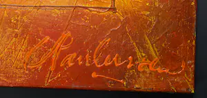 Carolina Paulussen - Acryl op doek, Zonder titel (Zeer groot) kopen? Bied vanaf 1!