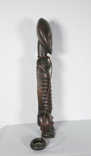 Ashanti - Houten rasp/ muziekinstrument met ring kopen? Bied vanaf 1!