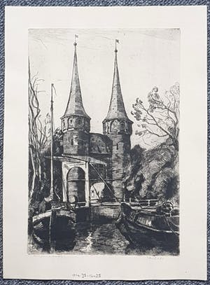 Jan Sirks - Oostpoort Delft 014-JS kopen? Bied vanaf 40!