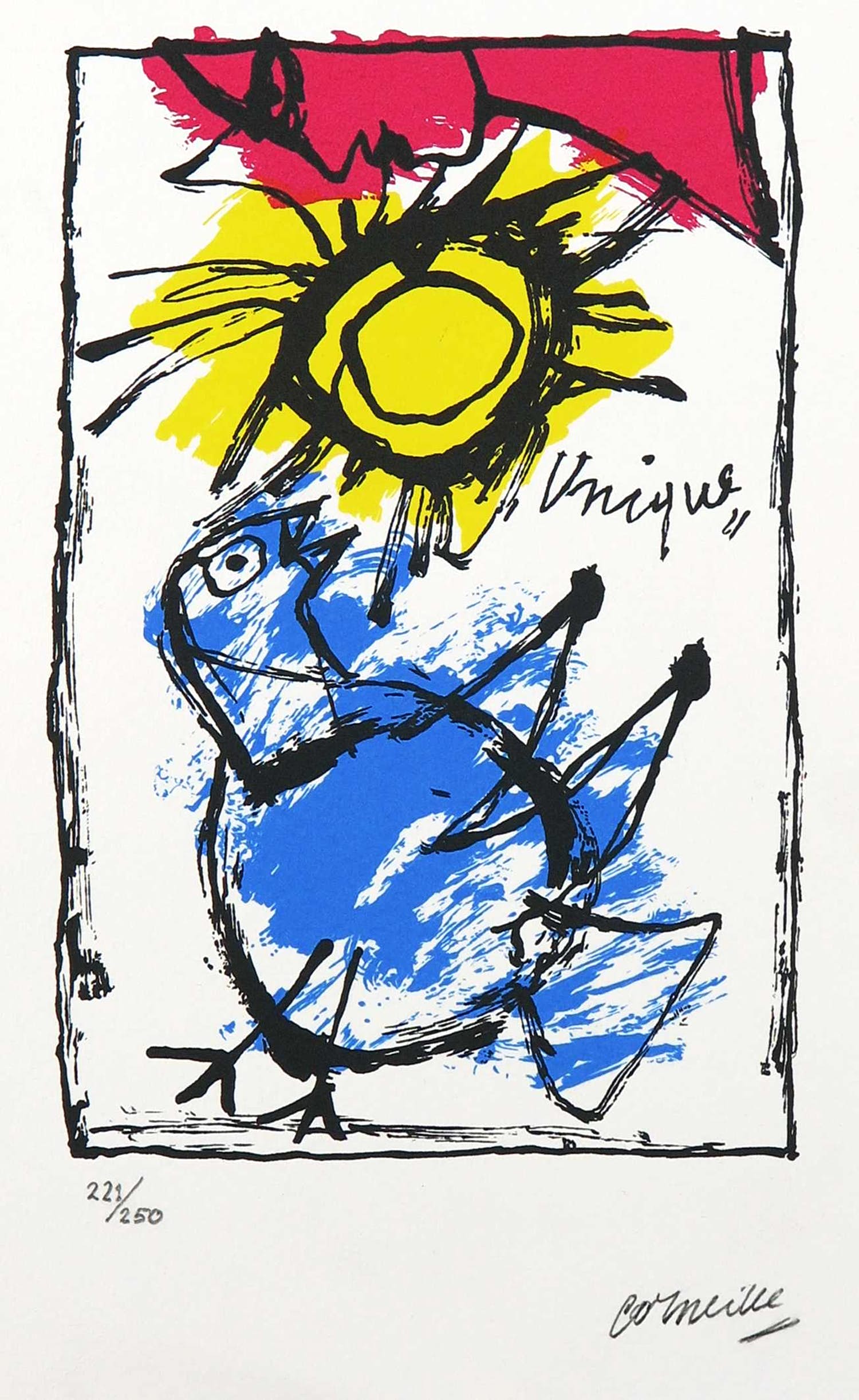 Corneille - Zeefdruk, Unique kopen? Bied vanaf 100!