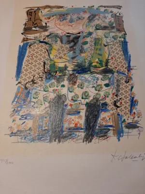 Kees Salentijn - Zeefdruk, Antonia kopen? Bied vanaf 35!