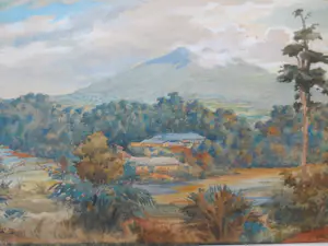 Max Fleischer - Java Landschap Gunung 1909 kopen? Bied vanaf 150!