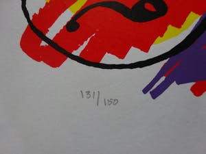 Herman Brood - Elvis - Handgesigneerde zeefdruk - Met certificaat kopen? Bied vanaf 210!