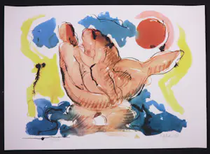 Nic Jonk - Gesigneerde offset, Het paar kopen? Bied vanaf 70!