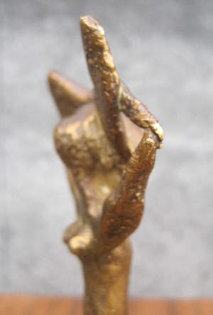 Brons (Onbekend) - Vrouw met hoed. kopen? Bied vanaf 45!