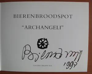 Gerti Bierenbroodspot - Boek: Archangeli - 1993 - gesigneerd (uitgave galerie Delaive, Amsterdam) kopen? Bied vanaf 39!