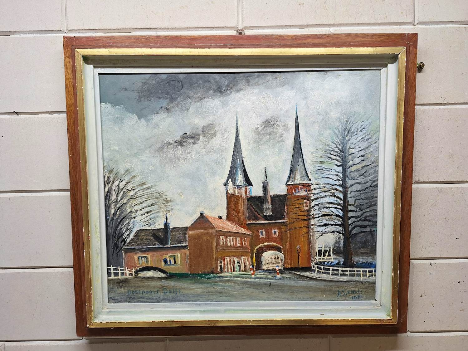 Ad Kikkert - Oostpoort Delft 1981 kopen? Bied vanaf 75!