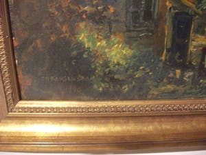 Cornelis Kersenboom - Hollands landschap.1940 kopen? Bied vanaf 40!