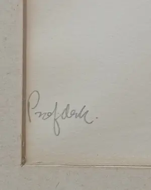 Jan Mensinga - Portret Lithografie kopen? Bied vanaf 75!