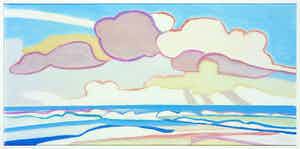 Paul Overhaus - Olieverf op paneel, Zonder titel - Ingelijst verkocht voor € 80!