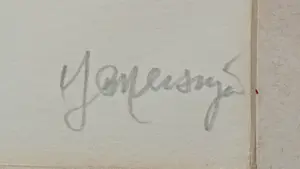 Jan Mensinga - Portret Lithografie kopen? Bied vanaf 75!