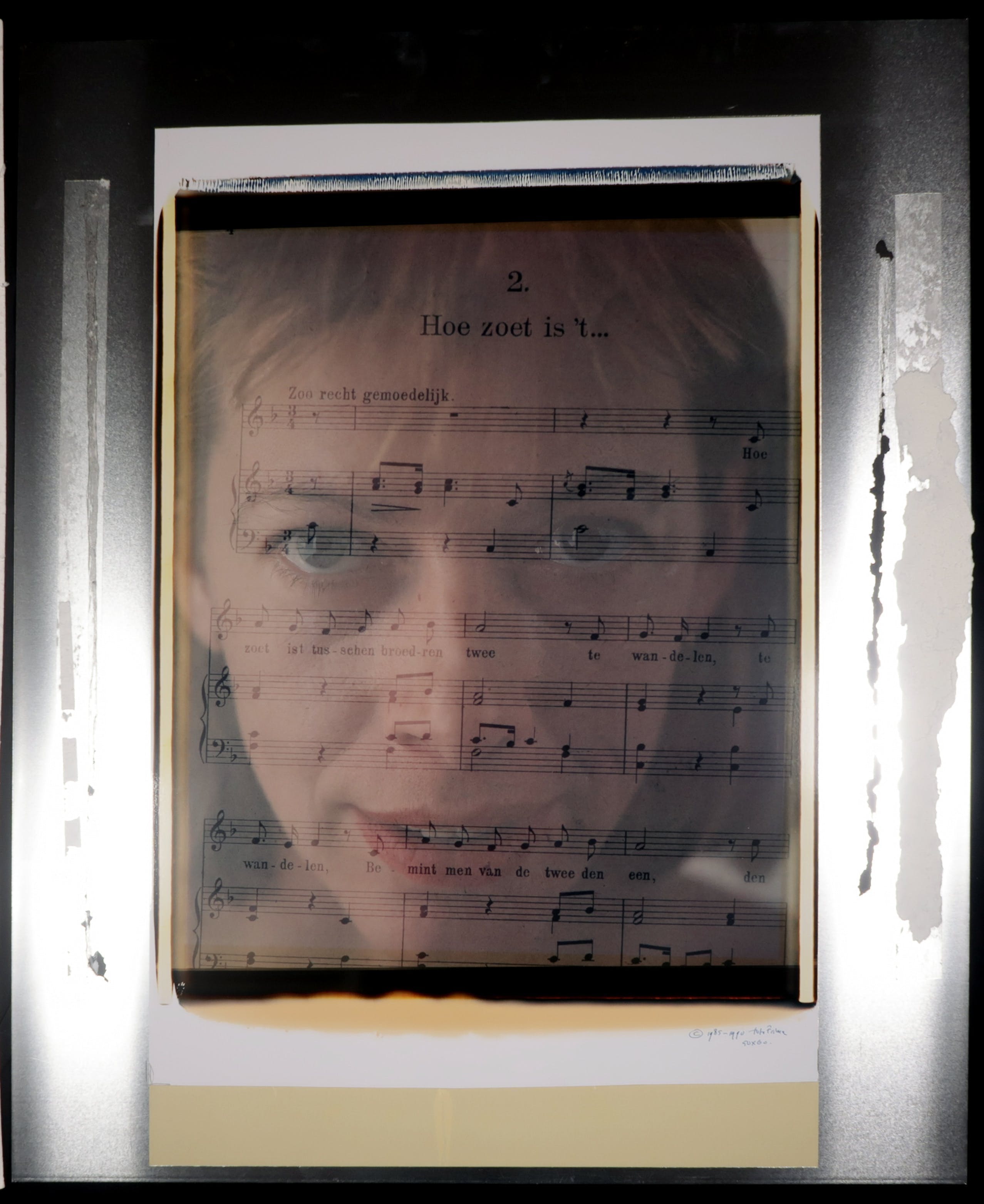 Toto Frima - Groot formaat Polaroid, Hoe zoet is 't... kopen? Bied vanaf 40!