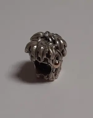 Pandora  zilveren palmboomkraal met 14K gouden kokosnoten kopen? Bied vanaf 35!