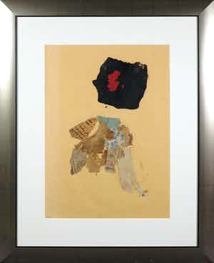 Eugene Brands - Collage, Egypte Collage - Ingelijst verkocht voor € 750!