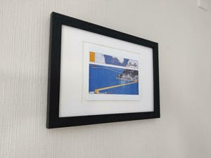 Christo - Floating Piers, Lake Iseo - Ingelijst en handgesigneerd kopen? Bied vanaf 120!